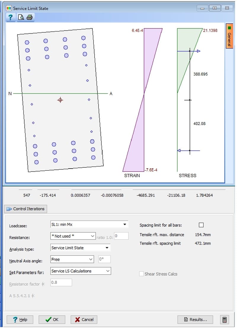 Crack Width Check